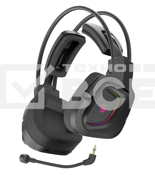 Гарнитура беспроводная с микрофоном A4Tech Bloody MR575 черный BT оголовье (MR575)