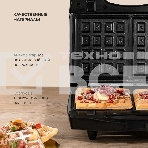 Сэндвич-тостер Galaxy Line GL 2959, черный, со съемными пластинами, 800 Вт, фото5