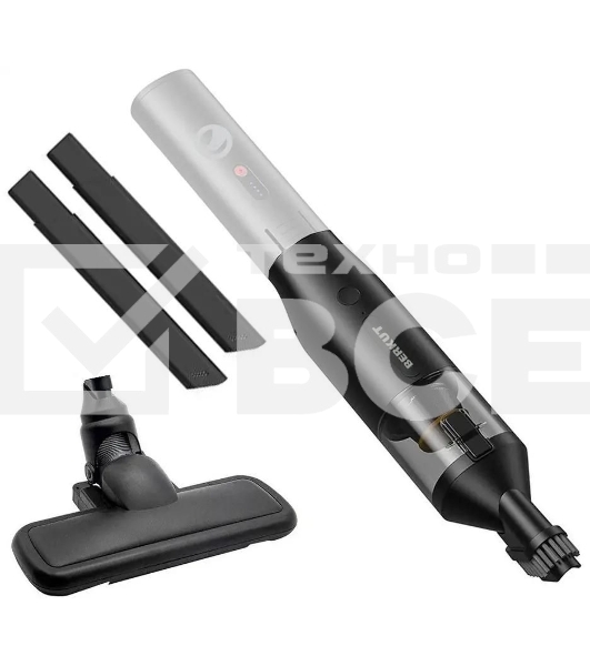 Пылесос автомобильный Berkut VAC-500 серый/оранжевый, 230 Вт, уборка сухая, пылесборник контейнер 0.22 л