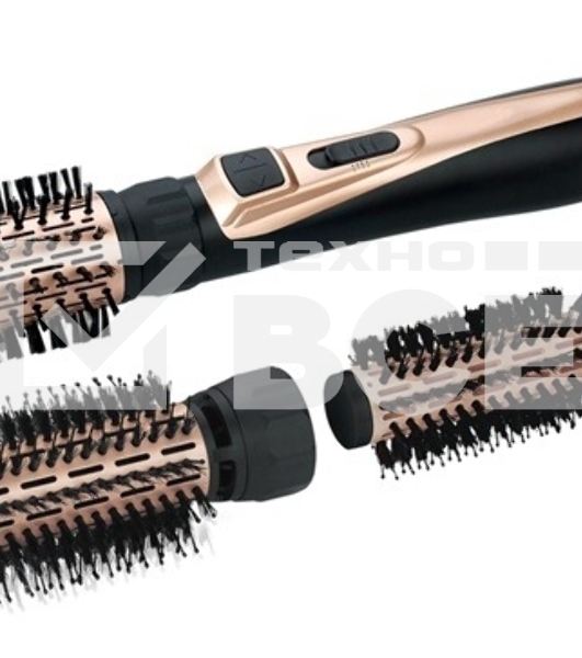 Фен-щётка BRAYER BR3100 черный/золотистый, 1000 Вт, 35/40/50 мм