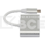 Кард-ридер Digma CR-С2501-S/серебристый/SD/TF/micro-SD/USB Type-C/алюминий, фото6