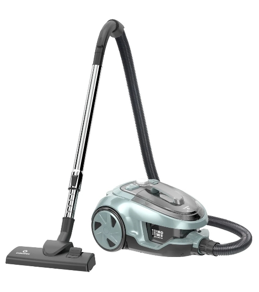 Пылесос EuroStek EVC-KP05C мятный, 450/2600 Вт, уборка сухая, пылесборник контейнер 2,5 л