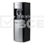 Кулер для воды AEL LD-AEL-28c, верхняя загрузка, нагрев 90 °С, охлаждение 15 °С, черный, фото 1