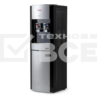 Кулер для воды AEL LD-AEL-28c, верхняя загрузка, нагрев 90 °С, охлаждение 15 °С, черный