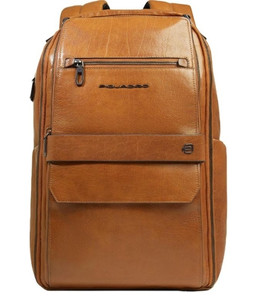 Рюкзак мужской Piquadro Solm CA7021S141/BE песочный кожа