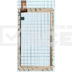 Сенсорное стекло (тачскрин) SG8148-FPC-V1-1, черное, фото 1