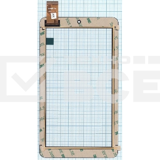Сенсорное стекло (тачскрин) SG8148-FPC-V1-1, черное