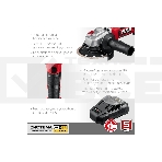 Угловая шлифовальная машина ЗУБР 18В, 1 АКБ (4Ач), в кейсе. УШМ-18-125-41, фото18