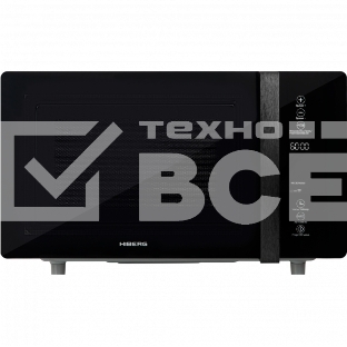 Микроволновая печь HIBERG VM-4588 B черный, 25 л, 900 Вт, переключатели - сенсор