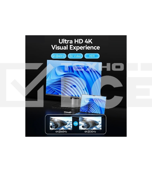 Мультифункциональный хаб Vention USB Type C 9 в 1