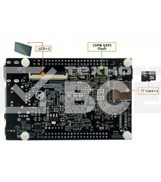 Одноплатный компьютер Myir MYS-4378-100-C-S TI AM437x, 512MB DDR3 SDRAM, 4GB eMMC Flash