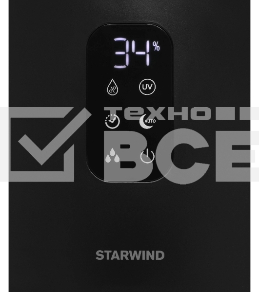 Мойка воздуха Starwind SAW5530 25Вт черный