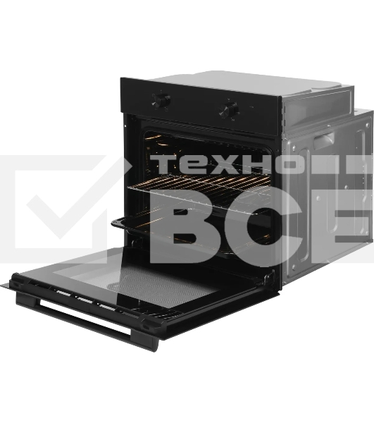 Духовой шкаф Электрический Hyundai HEO 6234 BG черный