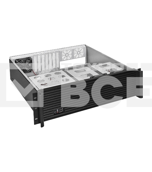 Серверный корпус ExeGate Pro EX293198RUS 3U450-08 (RM 19', высота 3U, глубина 450, БП 1100RADS, USB)