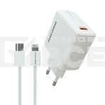 Сетевое зарядное устройство MORE CHOICE (4610196408922) NC60i, белый, фото 1