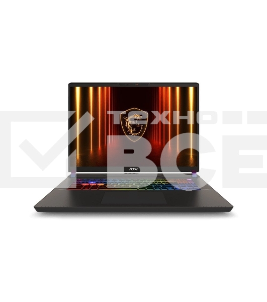 Ноутбук MSI Vector A16 HX A8WHG-033XRU серый AMD Ryzen 9 8940HX/16Gb/SSD 1Tb/RTX 5070Ti 12Gb/16