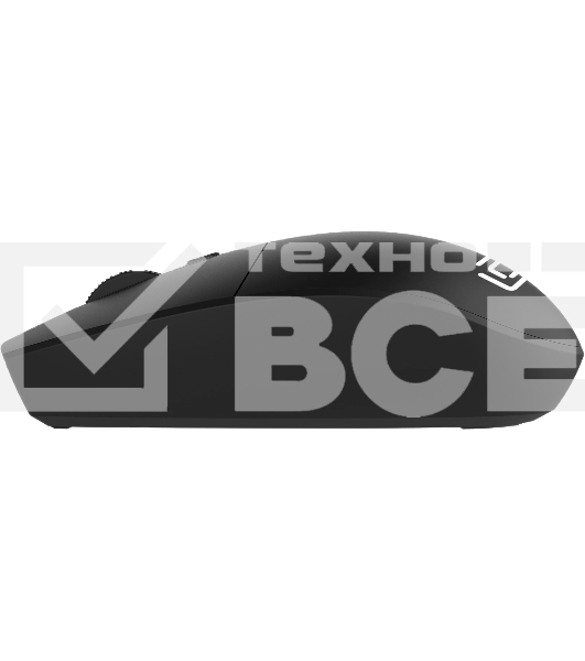 Мышь беспроводная Oklick 201MW черный, 1600 dpi, радиоканал, USB, кнопки - 4