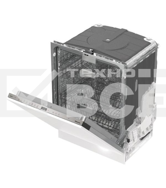 Посудомоечная машина Hisense HV693C60AD нержавеющая сталь/белый
