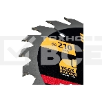 Пильный диск по дереву Denzel ф210 х 30 мм, 24 зубьев 733487, фото5