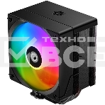 Кулер Cooler ID-Cooling SE-904-XT ARGb BLACK LGA1851/1700/1200/115X/AM5/AM4 (TDP 180W, PWM, 4 тепл.трубки прямого контакта, FAN 100мм, Addressable RGb LED) RET, фото5