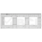 Рамка 3-ая SK-F03W IEK SKANDY Арктический белый, фото4