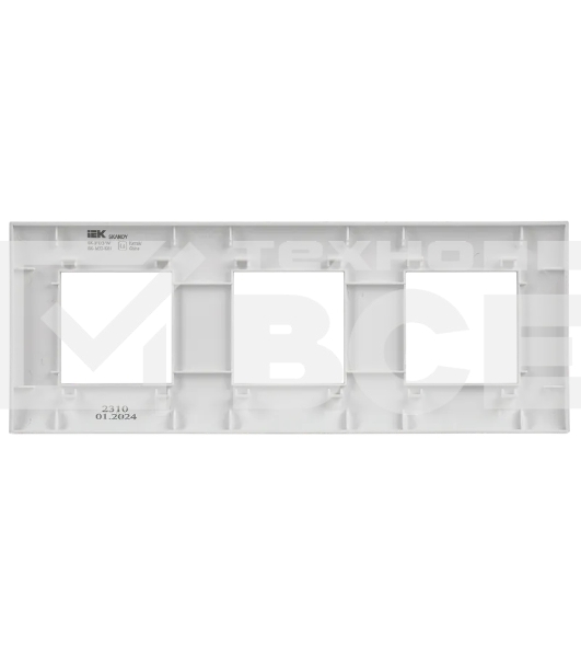 Рамка 3-ая SK-F03W IEK SKANDY Арктический белый