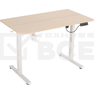 Игровой компьютерный стол Defender Lumus дуб, 110x60, высота 70-115 см 1