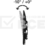 Кронштейн для телевизора Hama 00220806 черный 19'-48' макс.25кг настенный наклон, фото3