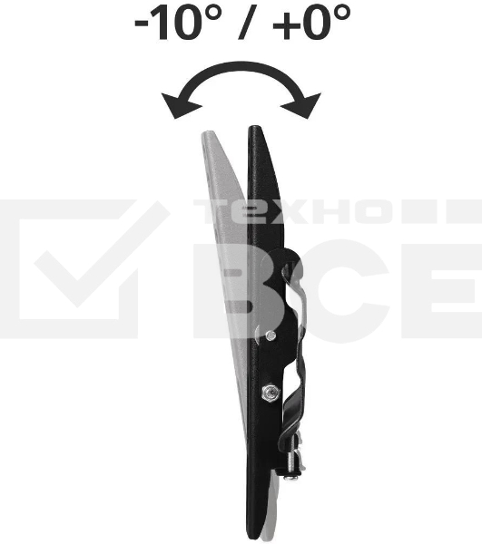 Кронштейн для телевизора Hama 00220806 черный 19'-48' макс.25кг настенный наклон