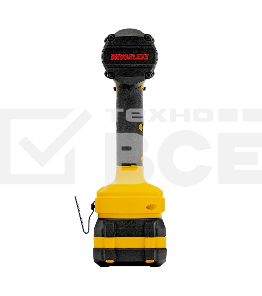 Гайковерт ударный аккумуляторный бесщет. Denzel CIWH-BL-20-350, Li-Ion, 20 В