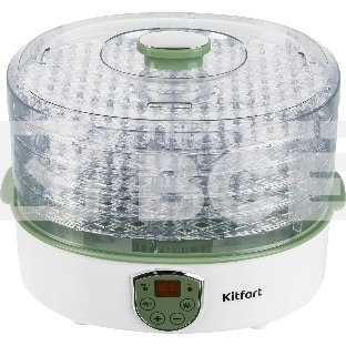 Сушка для фруктов и овощей Kitfort KT-1902 5под. 250Вт белый