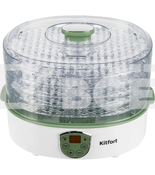 Сушка для фруктов и овощей Kitfort KT-1902 5под. 250Вт белый