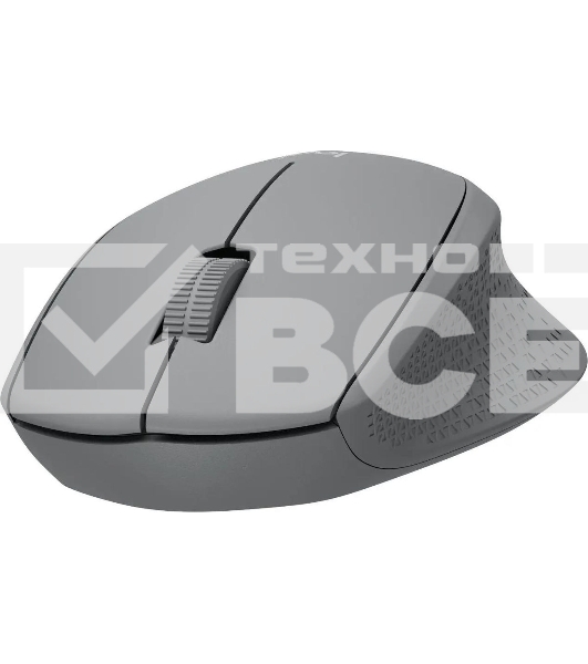 Мышь беспроводная Logitech M280 серый, 1000 dpi, радиоканал, USB, кнопки - 3