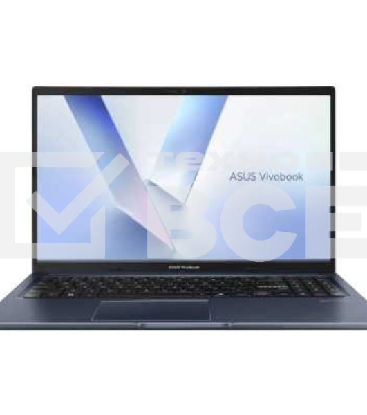 Ноутбук Asus Vivobook 15 M1502NAQ-BQ067 Ryzen 5 150 16Gb SSD512Gb AMD Radeon 660M 15.6' IPS FHD (1920x1080) без ОС blue WiFi BT Cam (90NB1841-M00810)