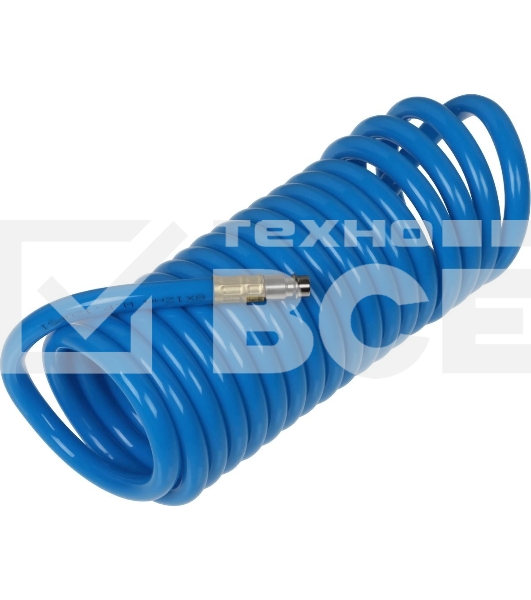 Шланг FUBAG спиральный с фитингами рапид полиуретан 15 бар 8x12мм 5м 170304