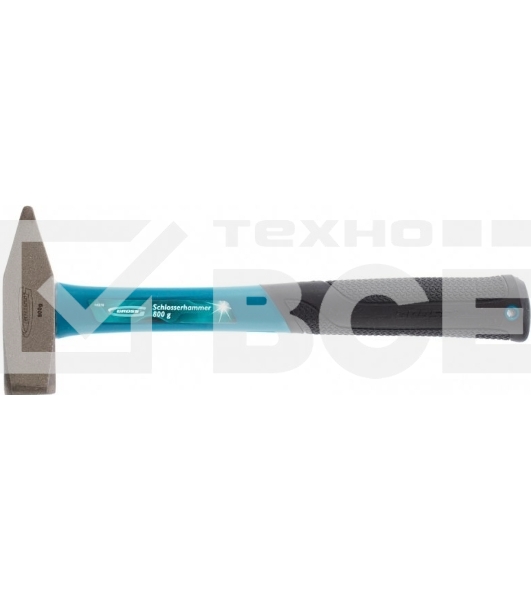 Молоток слесарный Gross 10278 800 г, квадратный боек, фибергласовая обрезиненная рукоятка