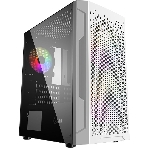 Корпус PowerCase Mistral Micro Z3W Mesh LED, Micro-Tower, белый, фото 1