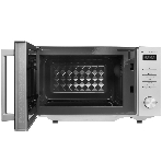 Микроволновая печь CASO M 20 Ceramic Gourmet серебристый/черный, 20 л, 700 Вт, переключатели - кнопки, поворотный механизм, фото3
