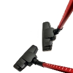 Пылесос вертикальный Ginzzu VS118 серый/красный, питание от сети, 220 Вт, уборка сухая, пылесборник 0,9 л, фото3