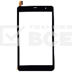 Сенсорное стекло (тачскрин) DEXP Ursus R180 4G, черное, фото 1