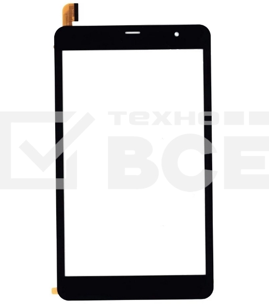 Сенсорное стекло (тачскрин) DEXP Ursus R180 4G, черное