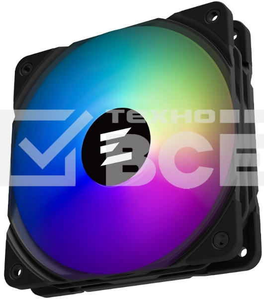 Вентилятор для корпуса Zalman ZM-AF120 ARGB черный, 120 мм, 2000 об/мин, 29.7 дБ, 4 pin