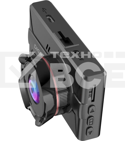 Видеорегистратор Digma FreeDrive 300DW черный 2Mpix 1440x2560 1440p 130гр.