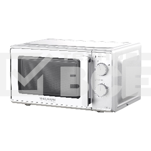 Микроволновая печь Willmark WMO-203GMW (20л,700Вт, механич.ПУ, ручка д/л откр.дв.,6 ур.мощн., белая)