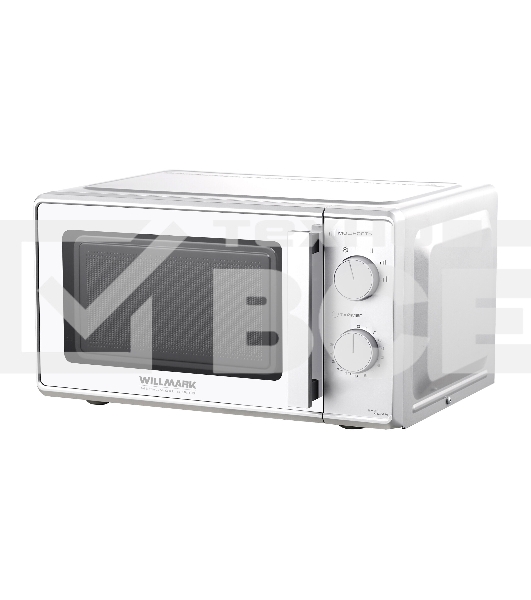 Микроволновая печь Willmark WMO-203GMW (20л,700Вт, механич.ПУ, ручка д/л откр.дв.,6 ур.мощн., белая)