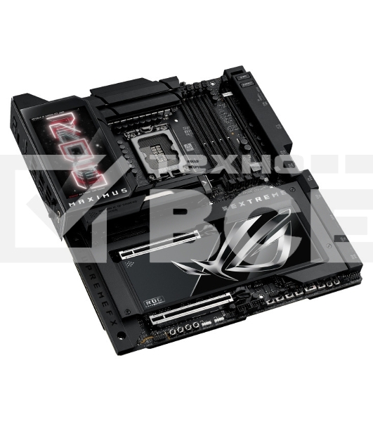 Материнская плата ASUS ROG MAXIMUS Z890 EXTREME, LGA 1851, Intel Z890, 4xDDR5, 4xSATA, 4xM.2, 1xPCI-E 5.0 x16, 1xPCI-E 5.0 x8, 1xHDMI, 2xUSB-C, 2x 10Gb LAN, 5xUSB-A 3.2 Gen 2, 1xUSB-C 3.2 Gen 2x2, 2xUSB-C Thunderbolt 5, 2x3.5 мм, 7.1, E-ATX