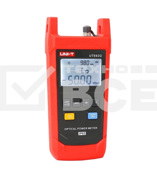 Оптический измеритель мощности UNI-T UT692G -50 ; 26 дБм, 800 ; 1700 нм