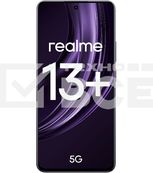 Смартфон Realme 13+ 5G, 8/256Gb, фиолетовый