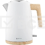 Чайник электрический Vitek VT-1154 1.7л. 2200Вт белый/дерево, фото6