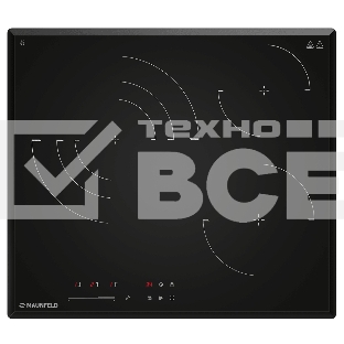 Электрическая варочная панель Maunfeld CVCE593STBK LUX Hi-Light, независимая, черный